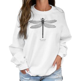 Dragonfly [Anisoptera] Entomology Pastel Goth Women Sweatshirt | Favorety UK